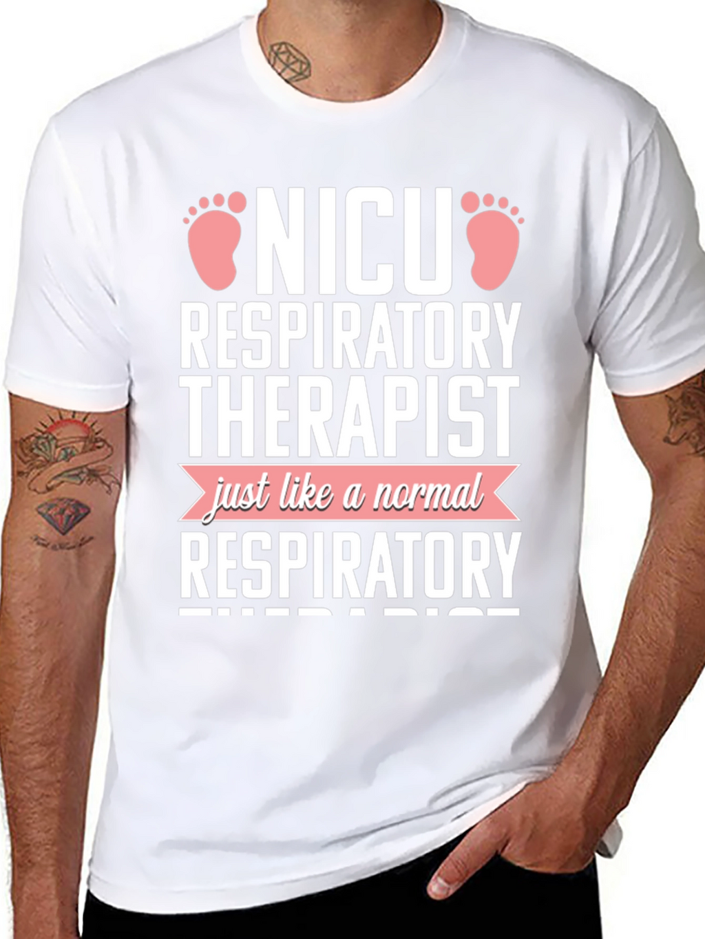 NICU Respiratory Therapist Novelty T-Shirt