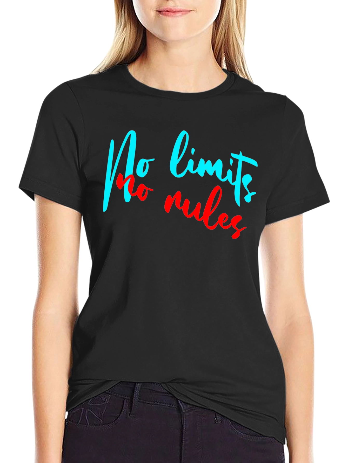 No Limits No Rules Graphic T-Shirt
