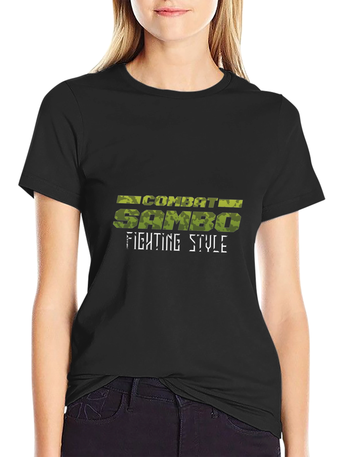Combat Sambo Style Black T-Shirt