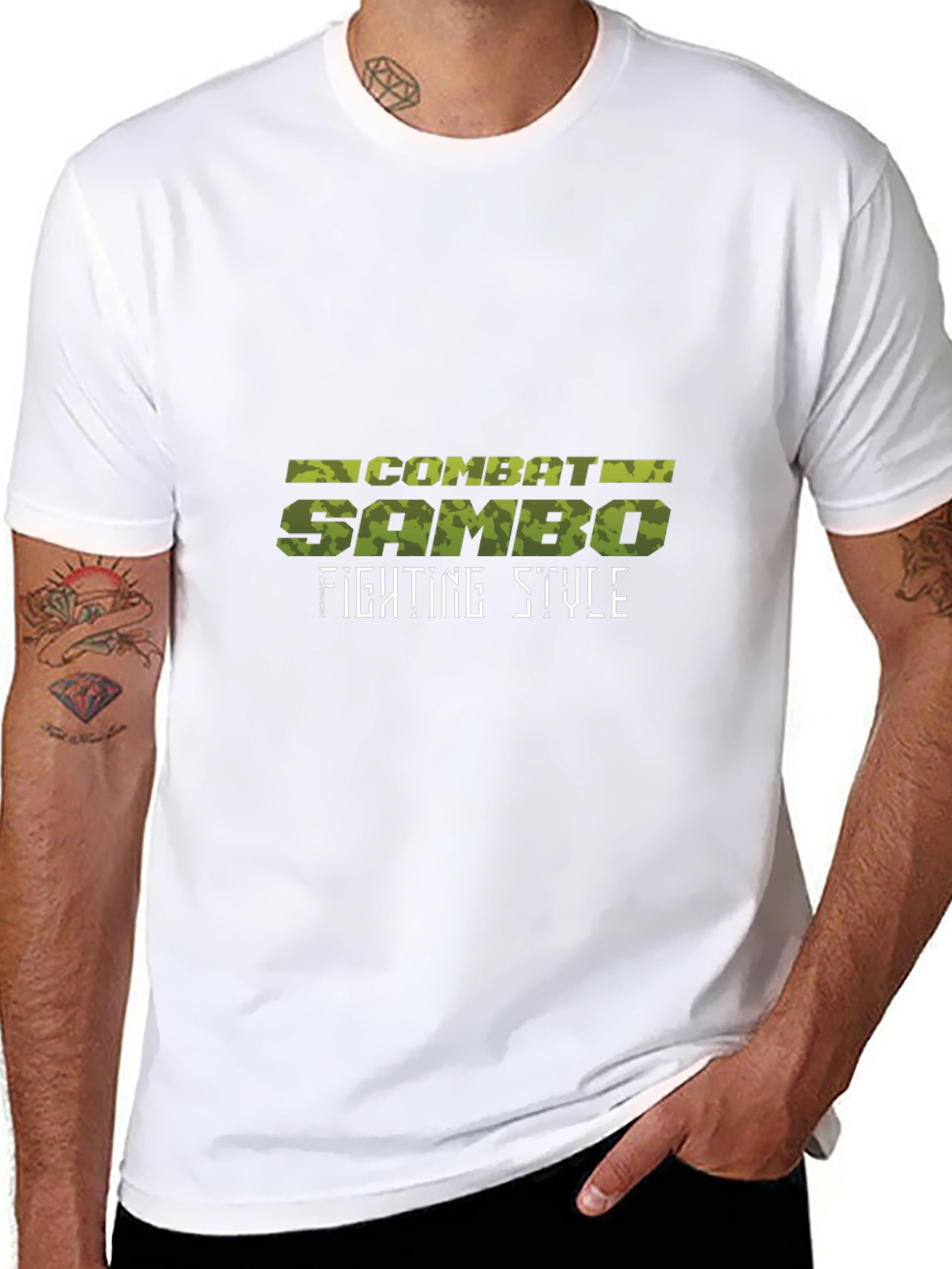 Combat Sambo Style Black T-Shirt