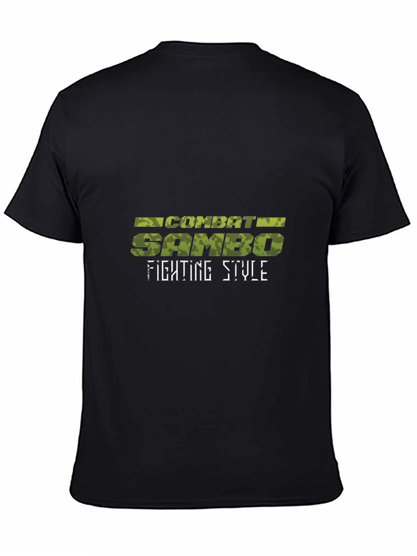 Combat Sambo Style Black T-Shirt