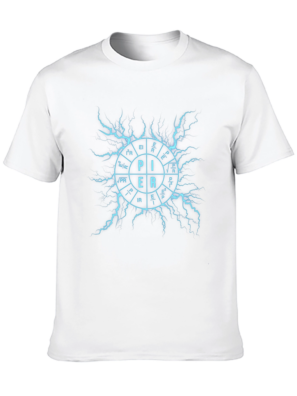 Electrician PIER T-Shirt - Math & Science Design