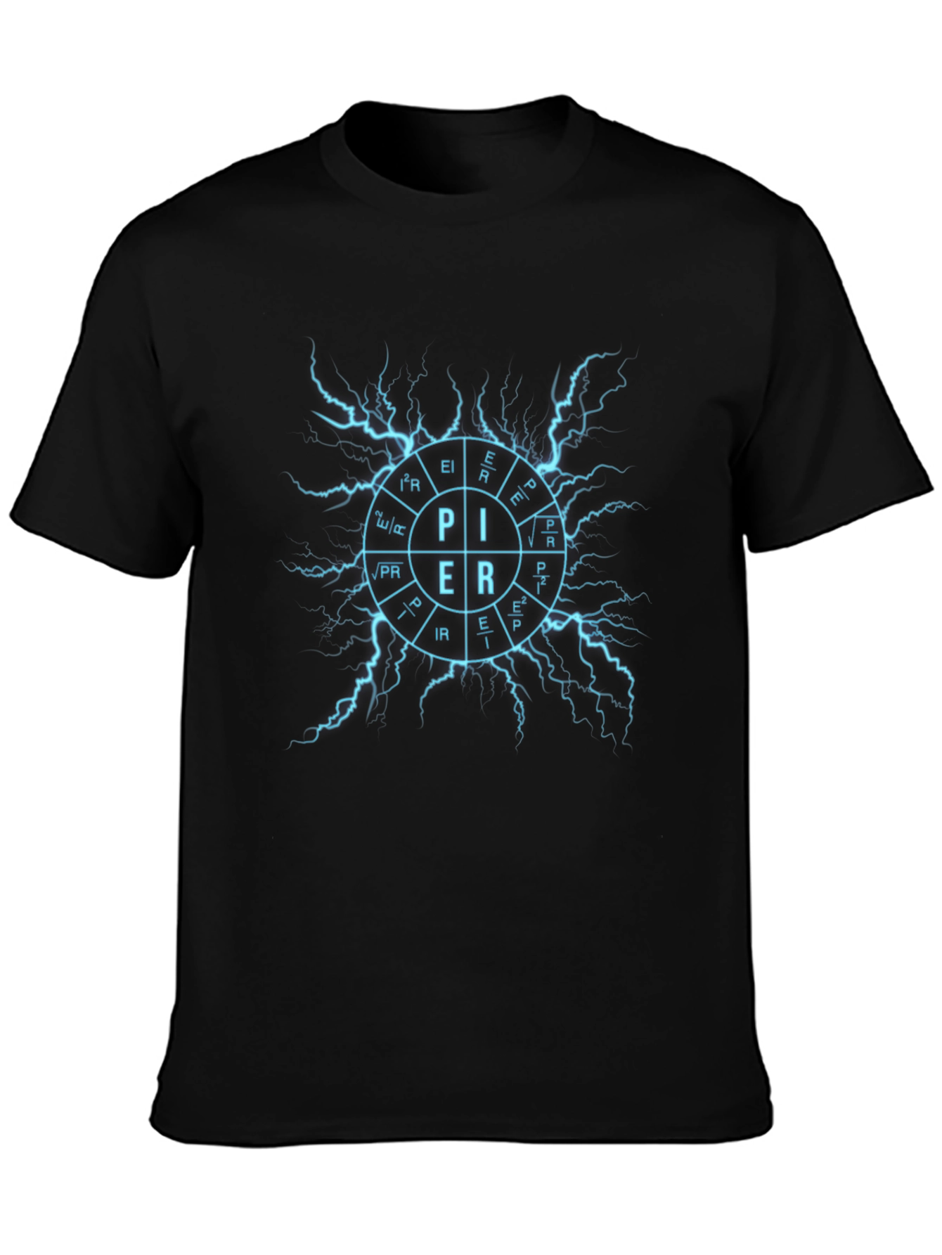 Electrician PIER T-Shirt - Math & Science Design