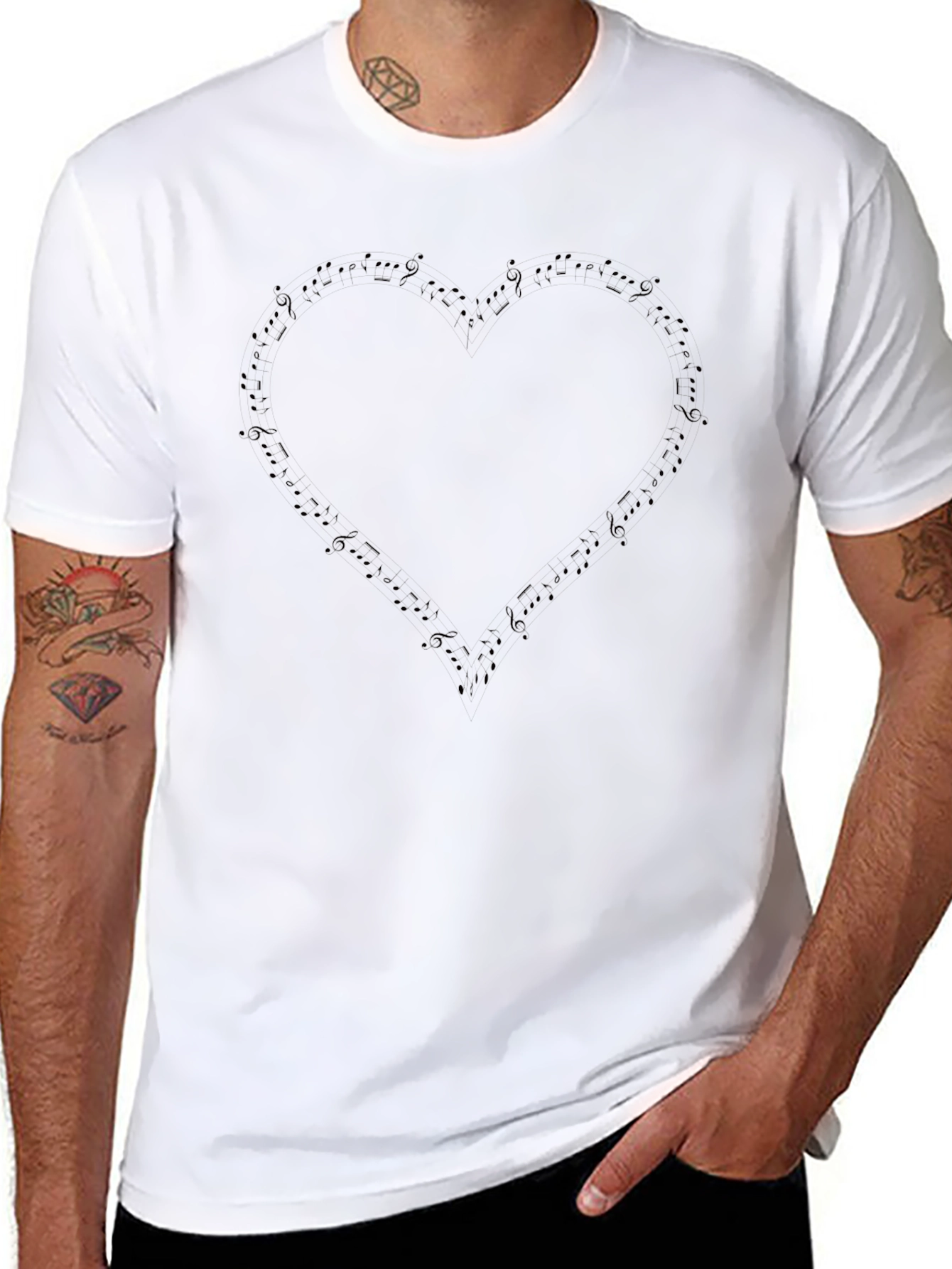 Musical Heart T-Shirt