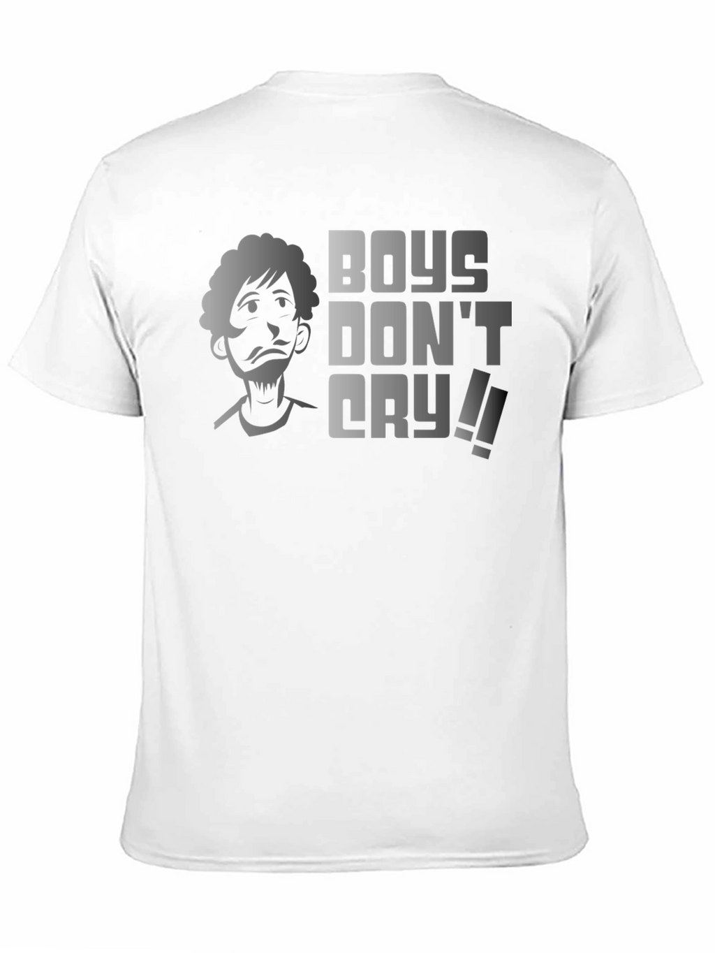 Boys Dont Cry Graphic Tee - Funny Shaggy T-Shirt