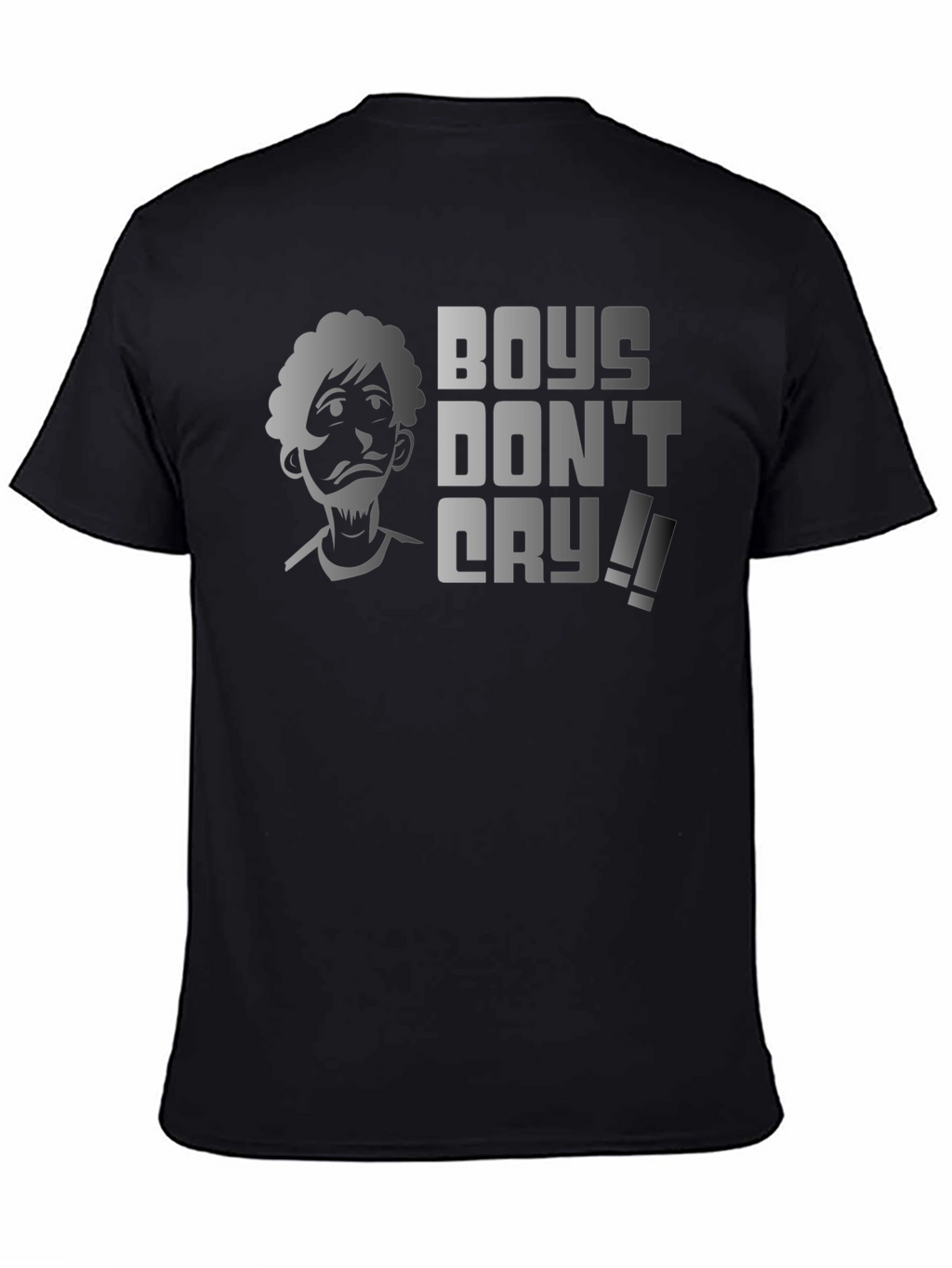 Boys Dont Cry Graphic Tee - Funny Shaggy T-Shirt