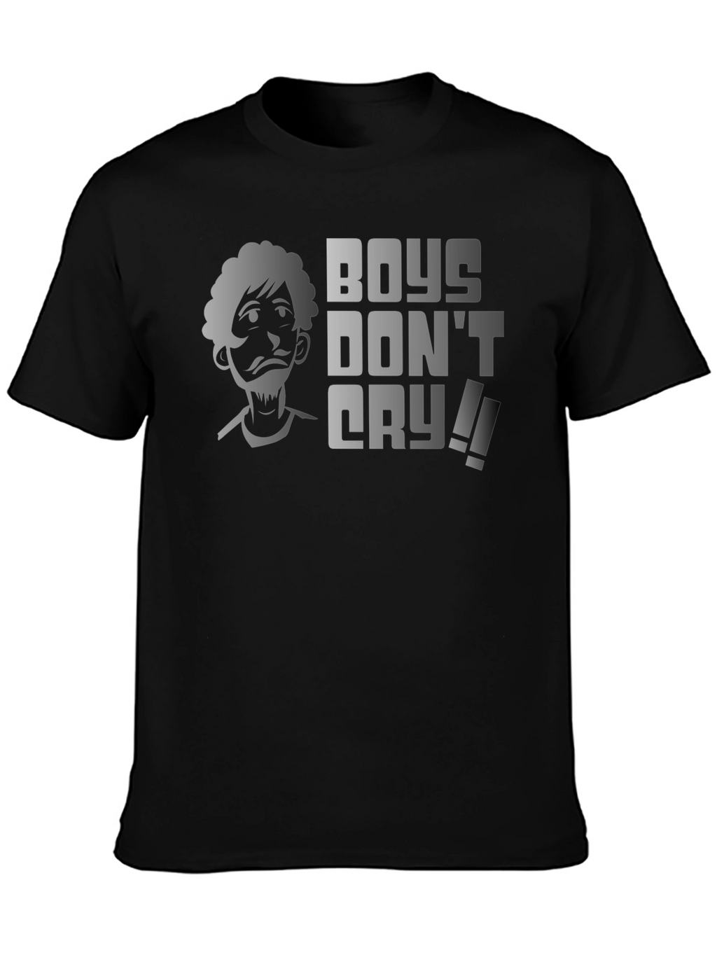 Boys Dont Cry Graphic Tee - Funny Shaggy T-Shirt