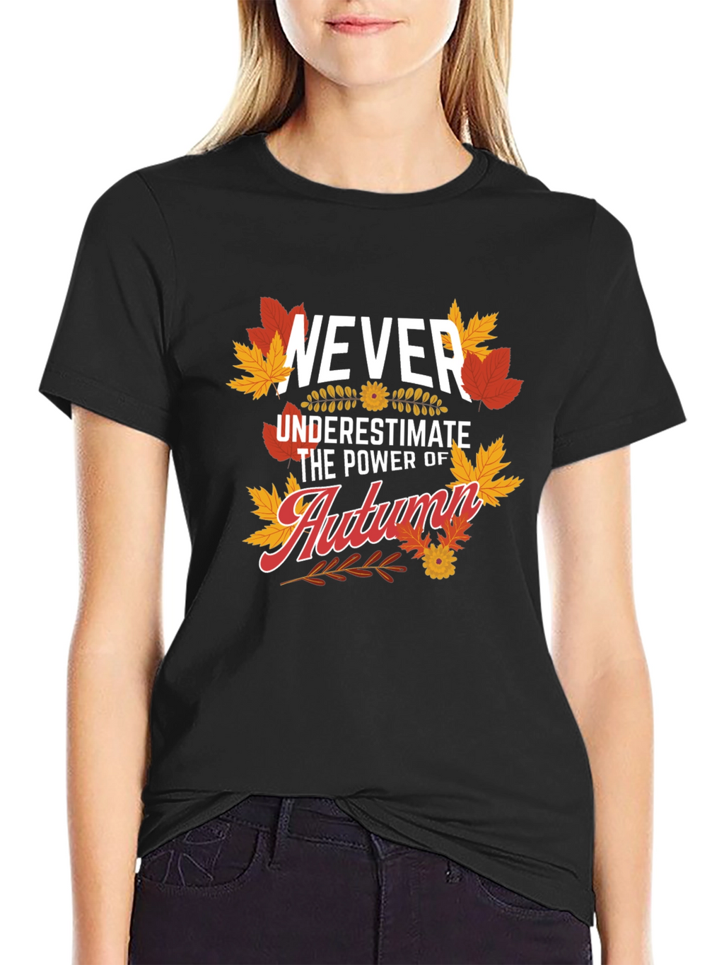 Never Underestimate The Power Of Autumn T-Shirt