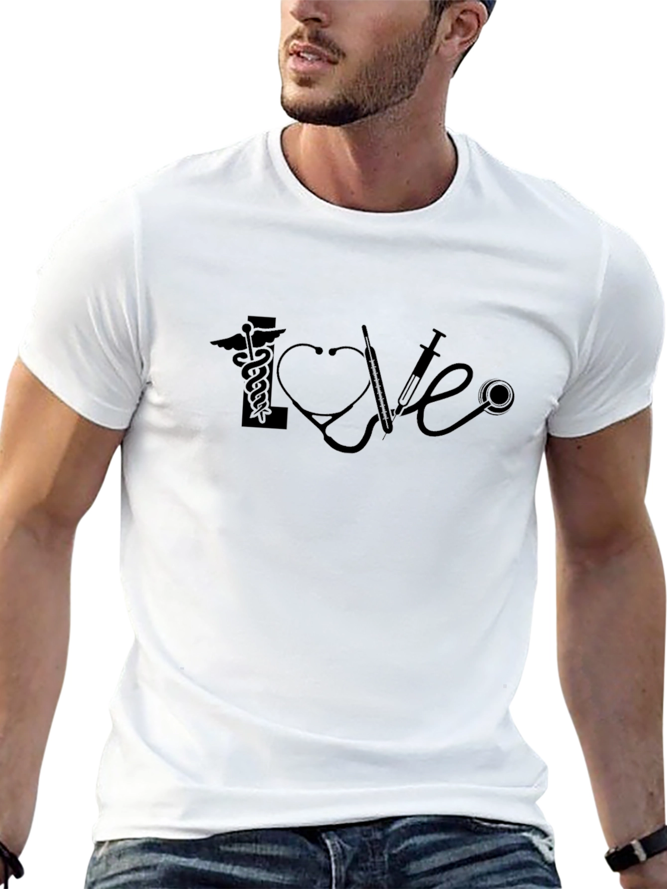 Medical Love T-Shirt - Black