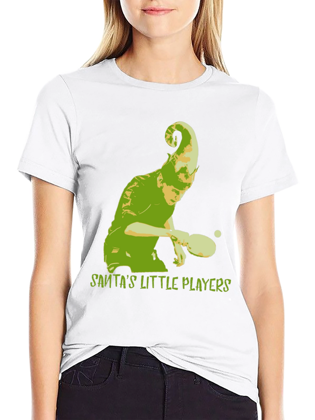 Santas Little Players Graphic Tee