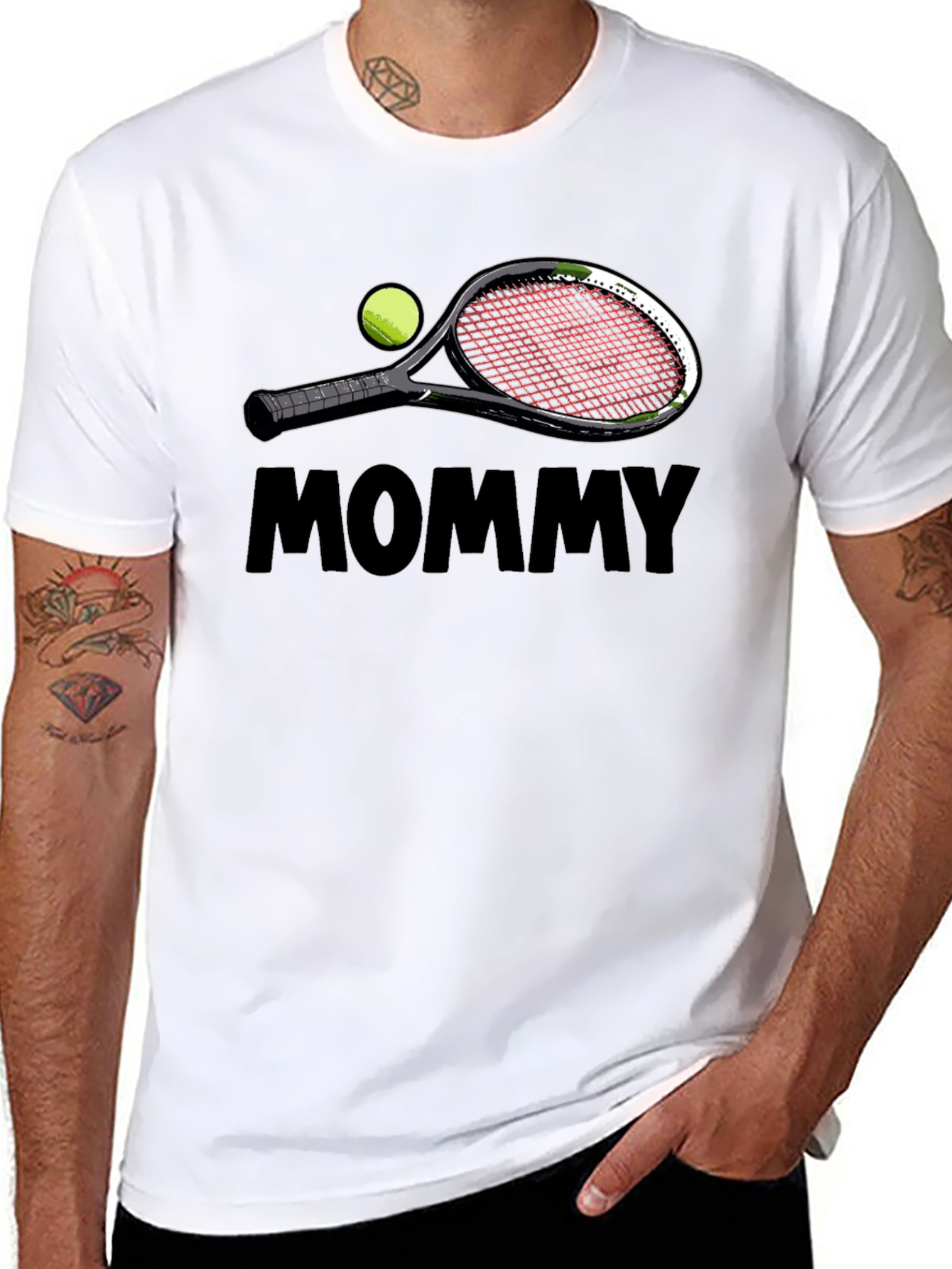 Tennis Mommy T-Shirt - Sporty & Stylish