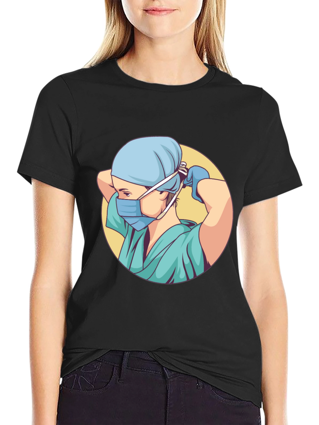Surgeon Graphic Tee - Black Unisex T-Shirt