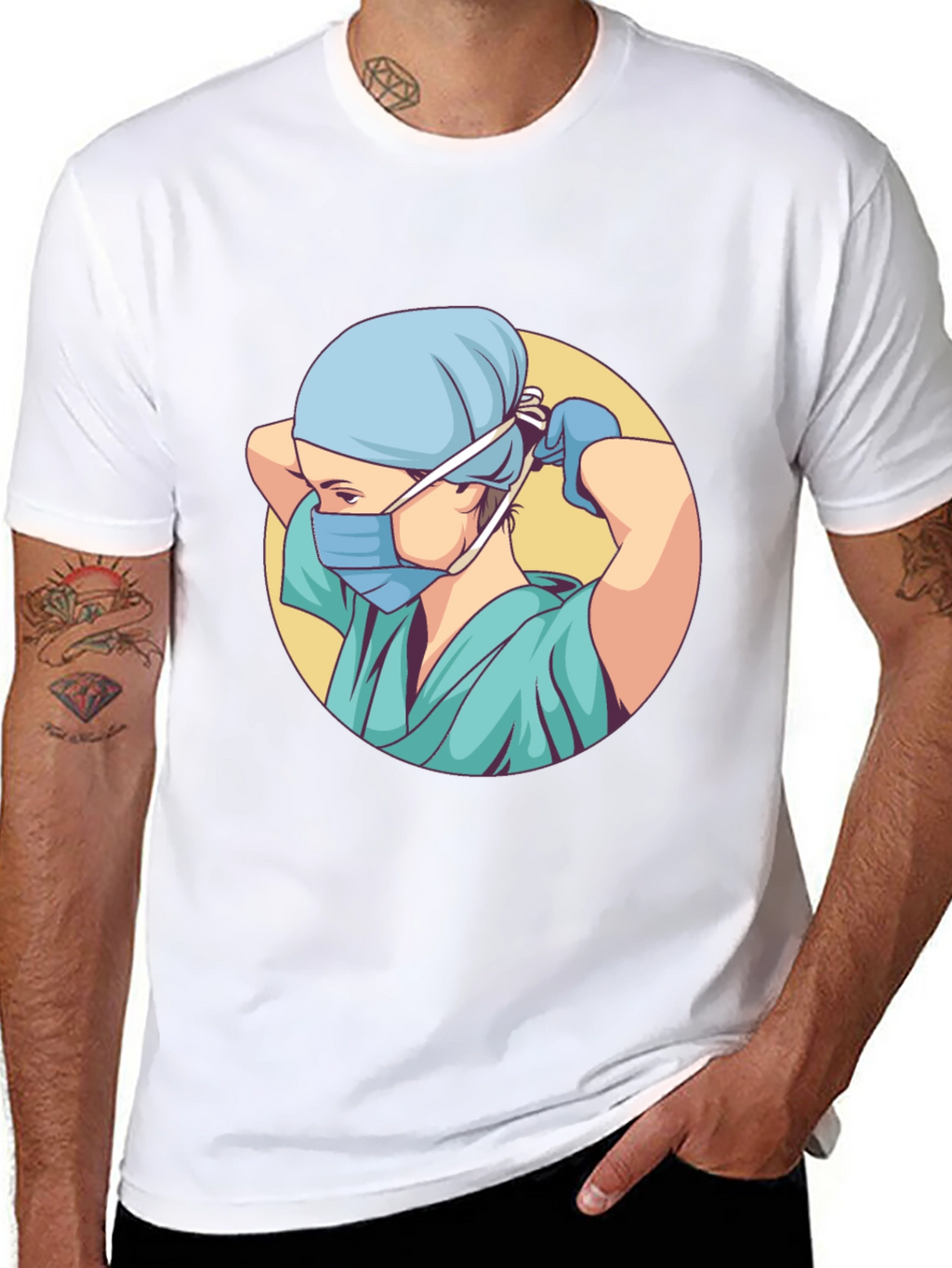 Surgeon Graphic Tee - Black Unisex T-Shirt