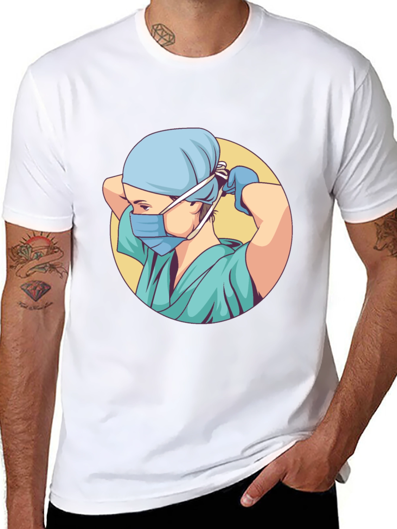 Surgeon Graphic Tee - Black Unisex T-Shirt