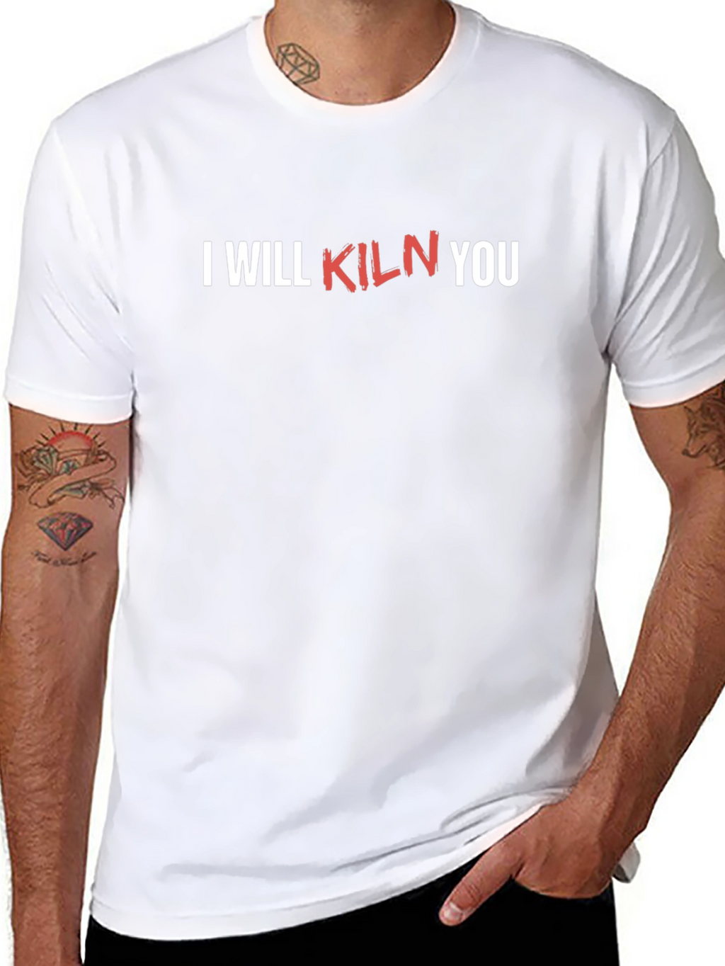 I Will Kiln You Funny Pottery T-Shirt