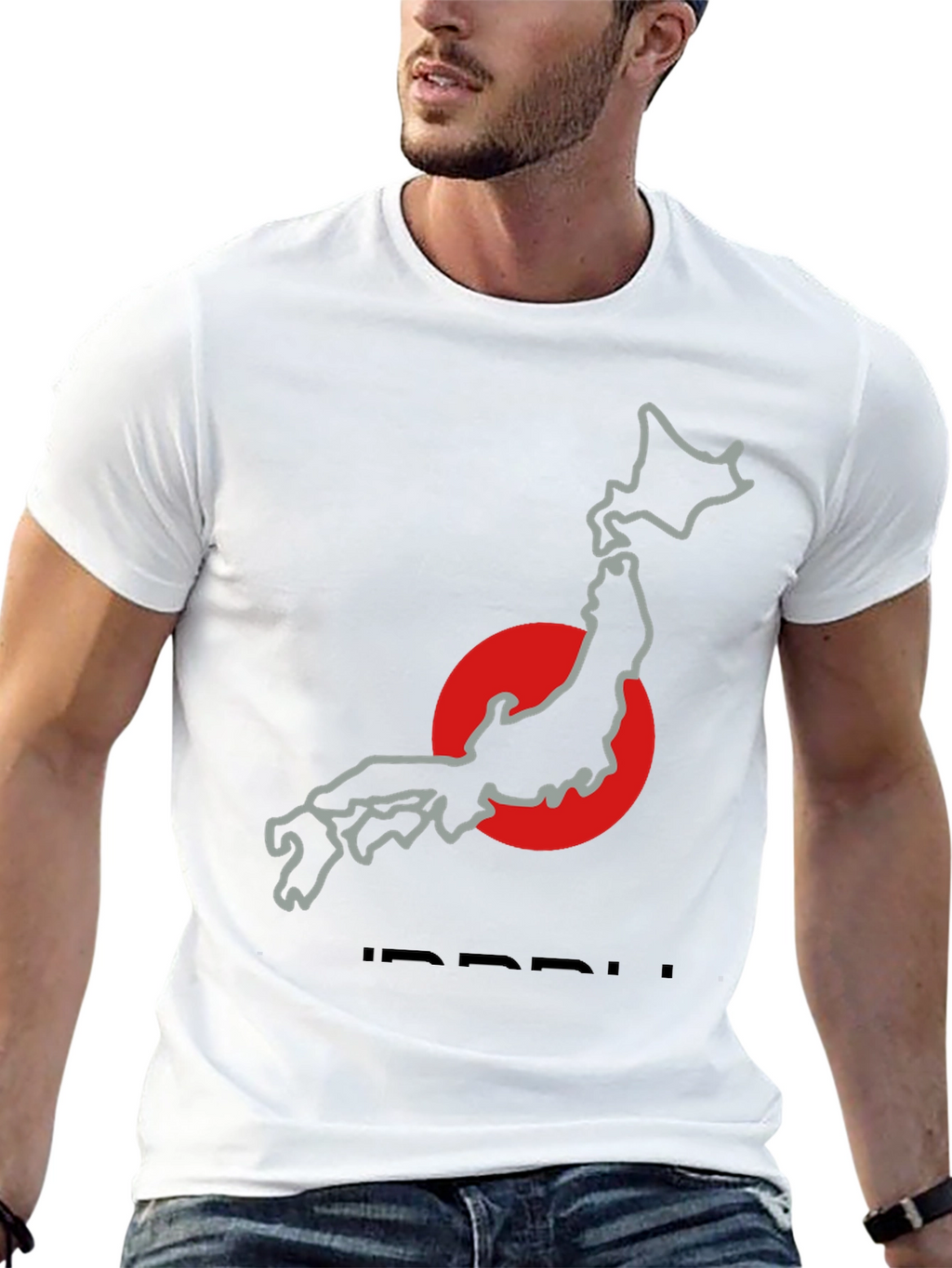 Japan Outline Graphic Tee - Stylish Comfort