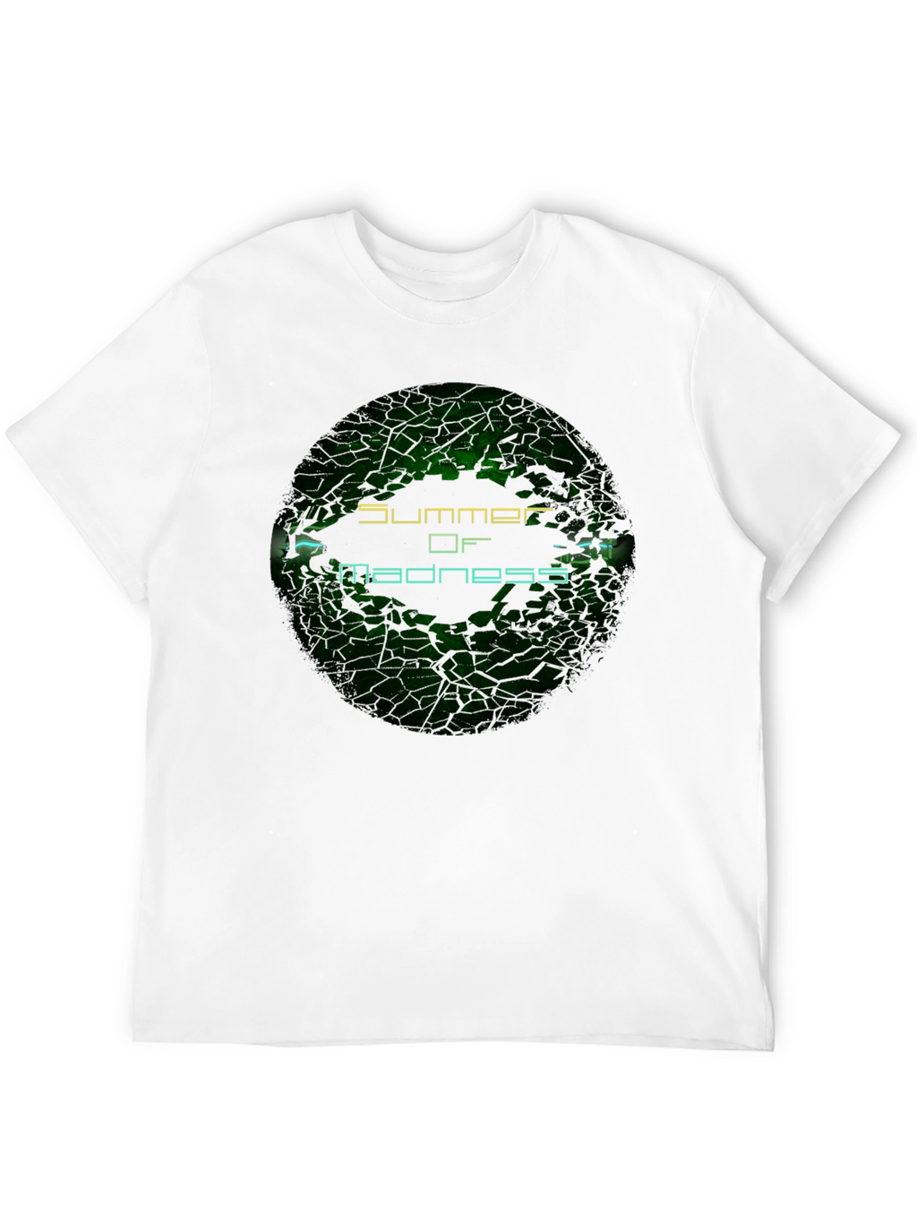 Summer of Madness Graphic Print Black T-Shirt