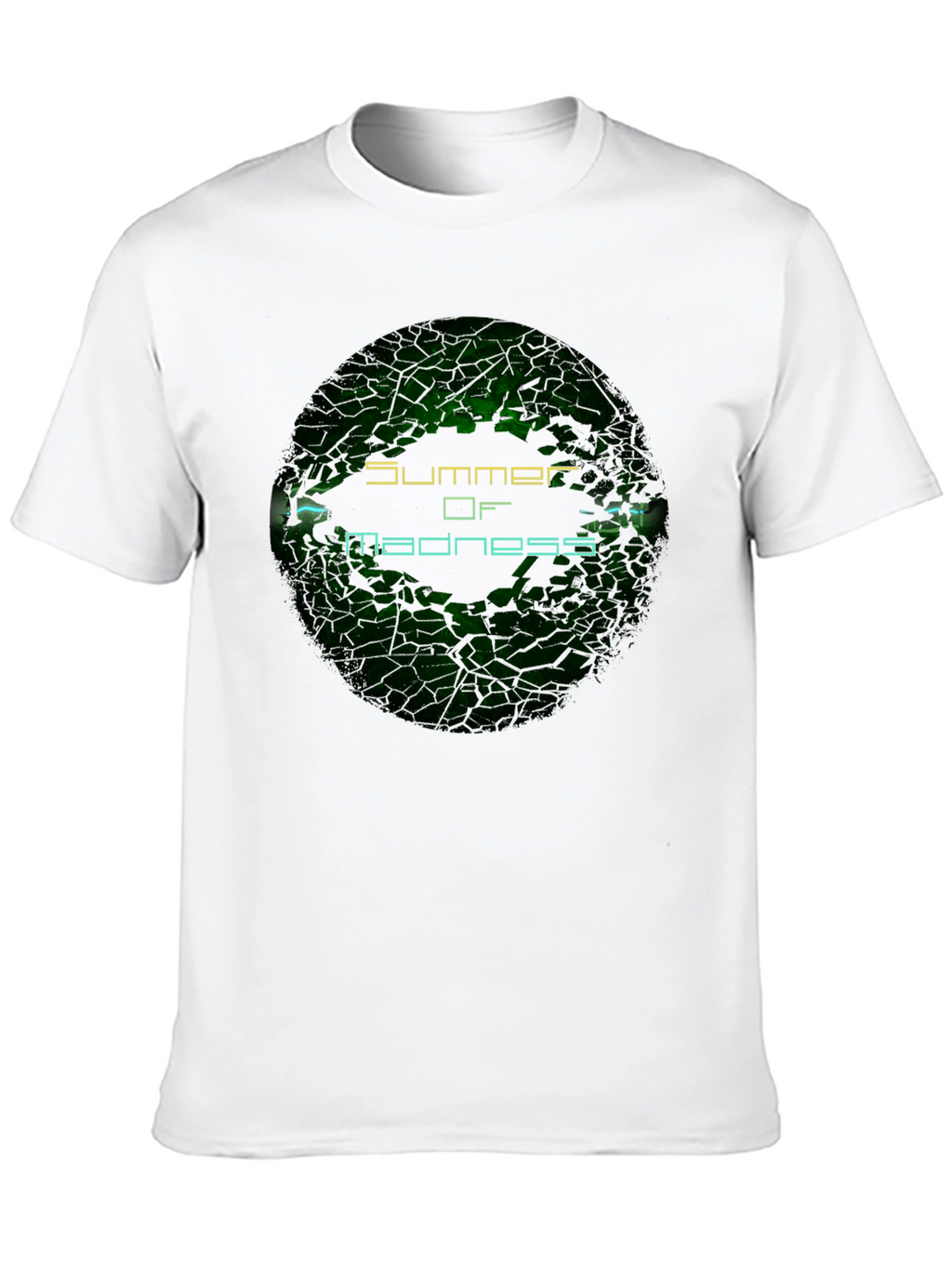 Summer of Madness Graphic Print Black T-Shirt