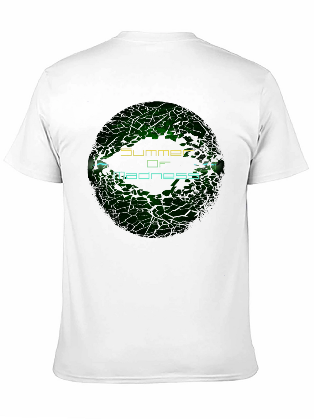 Summer of Madness Graphic Print Black T-Shirt
