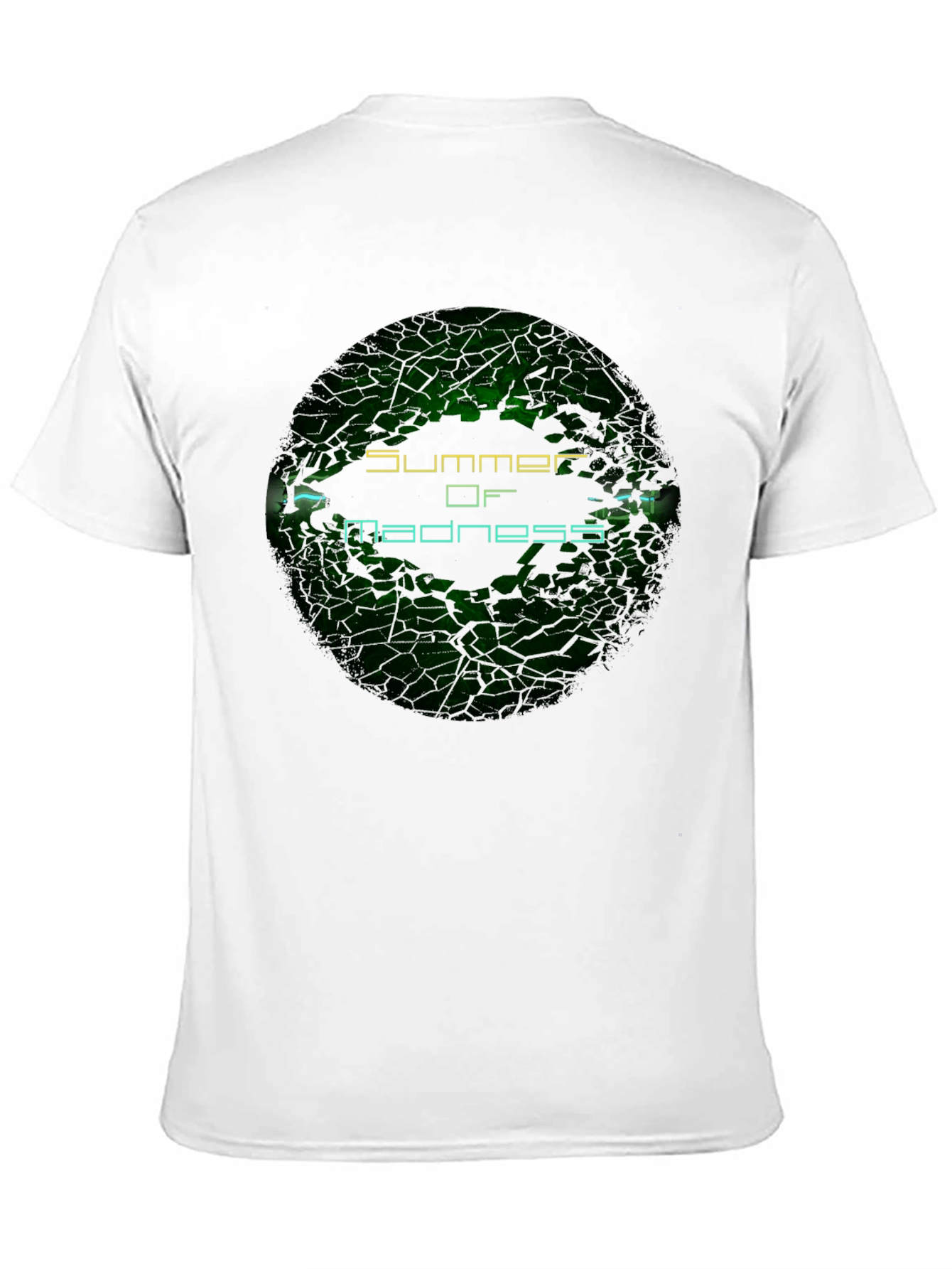 Summer of Madness Graphic Print Black T-Shirt