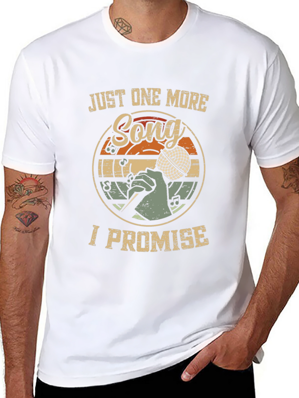 Just One More Song I Promise Graphic Tee