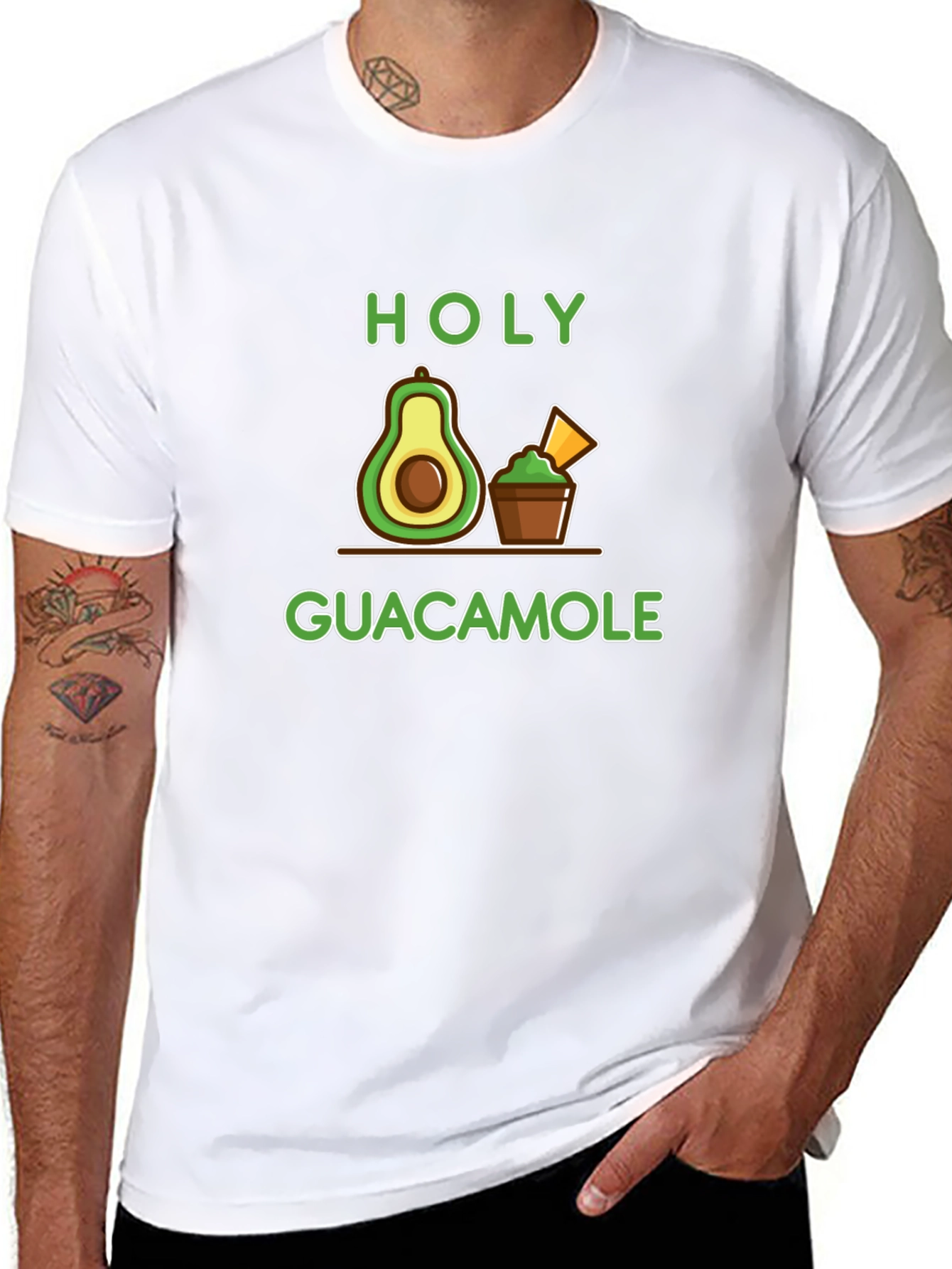 Holy Guacamole T-Shirt - Avocado Lover Tee