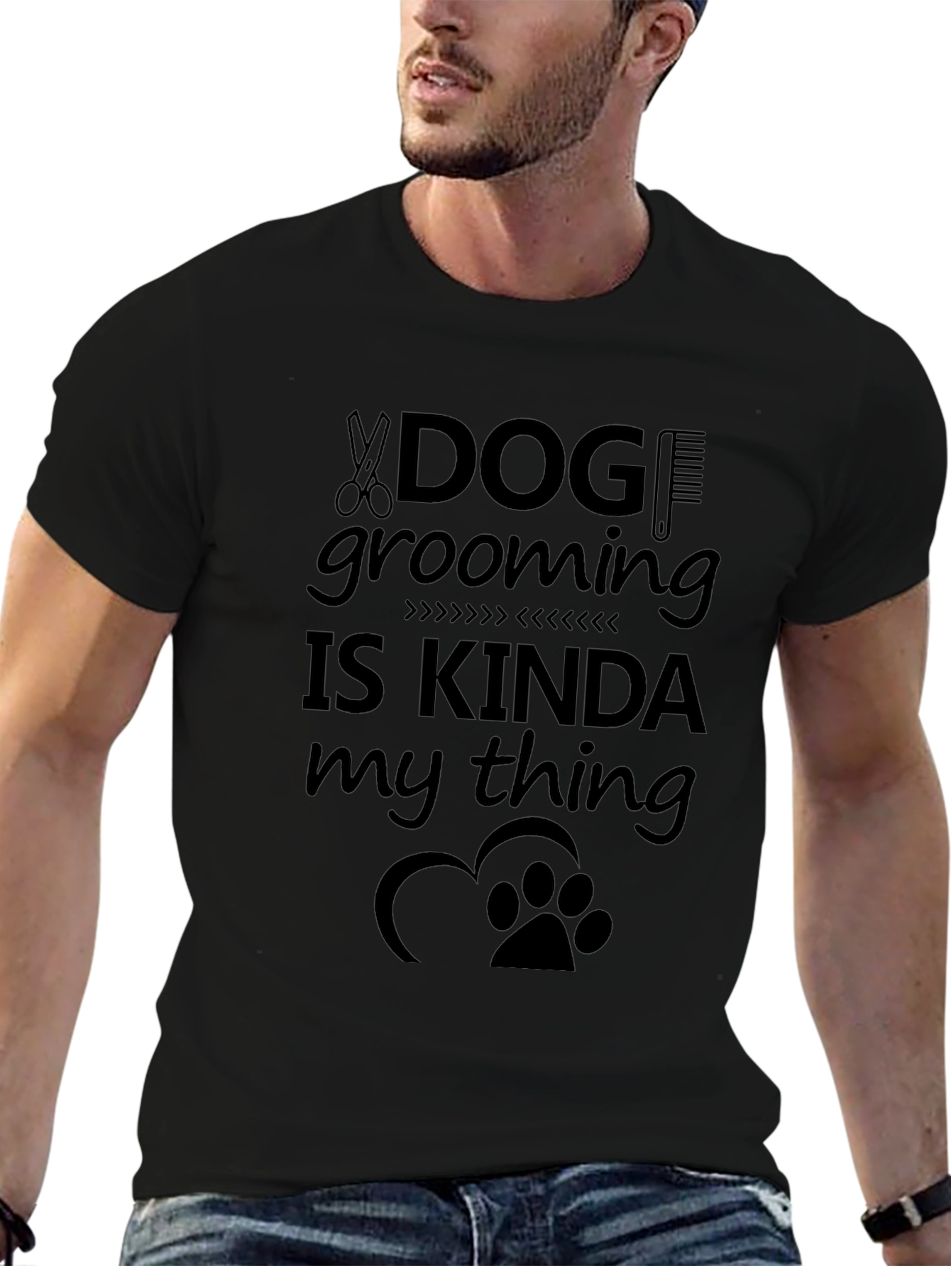 Dog Grooming Kinda My Thing Graphic T-Shirt