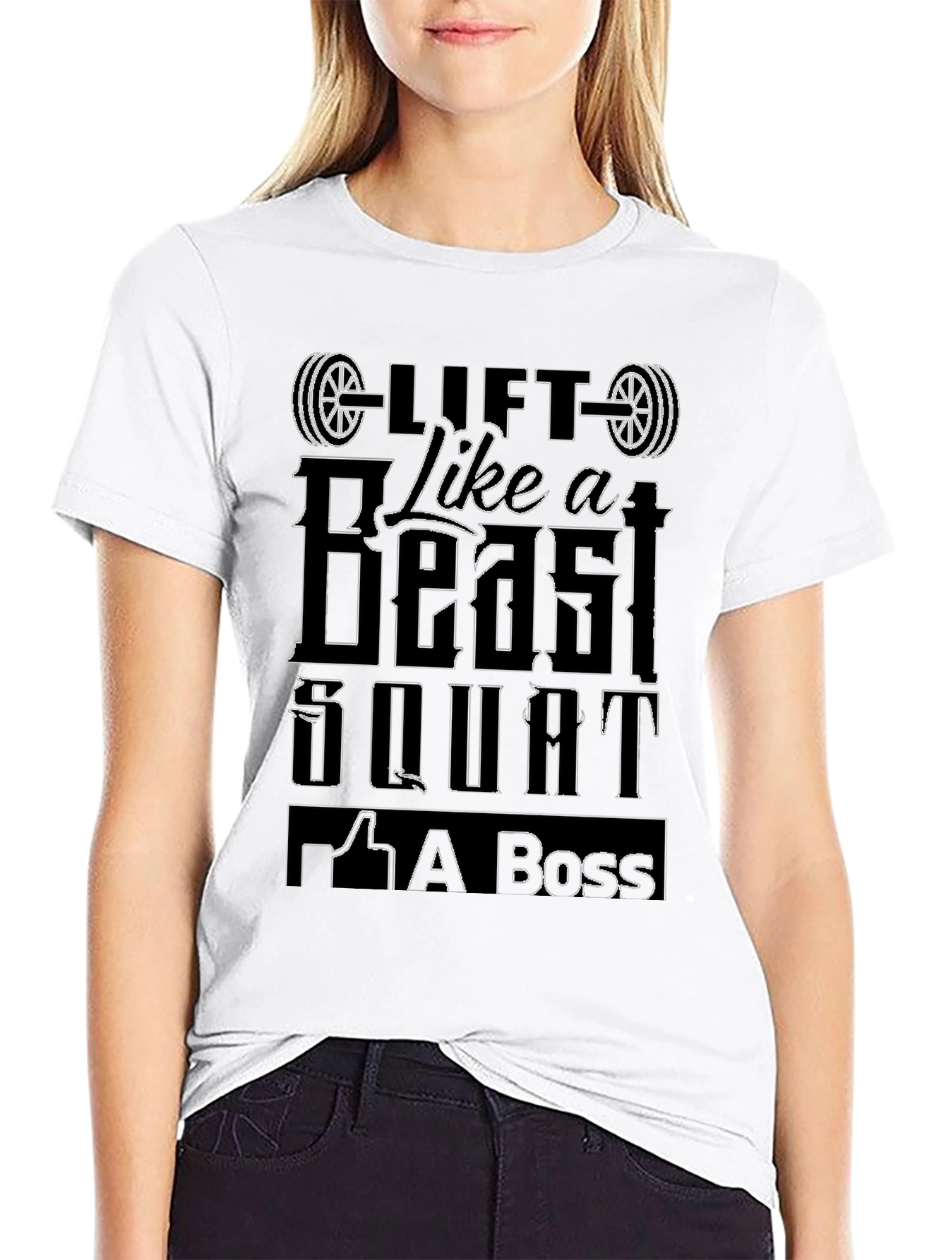 Lift Like a Beast Squat Like a Boss T-Shirt
