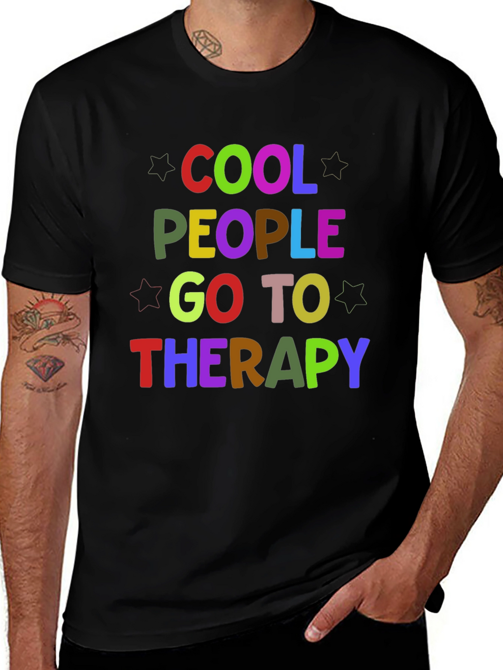 Cool People Go To Therapy T-Shirt