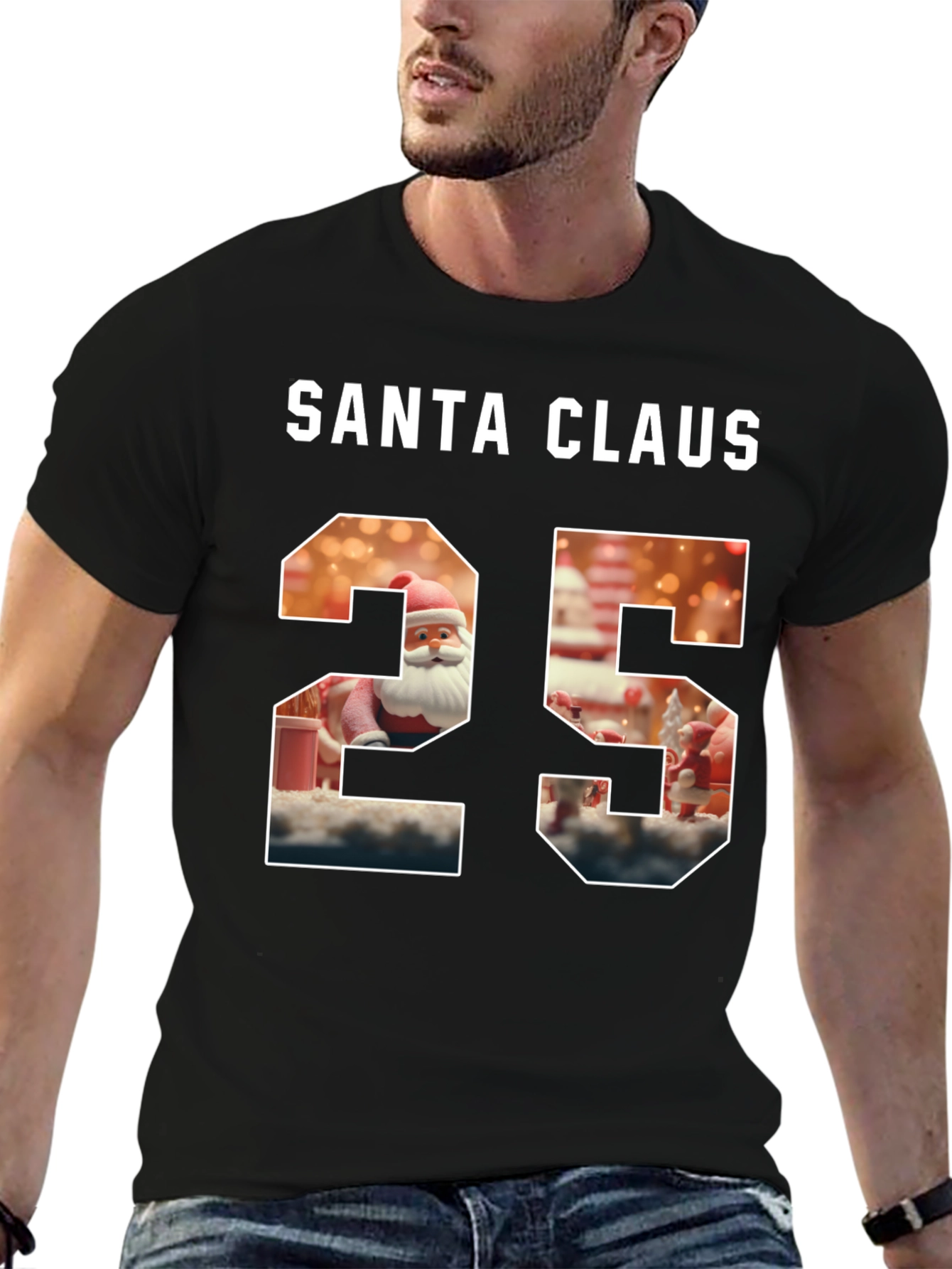 Santa Claus 25 Holiday T-Shirt