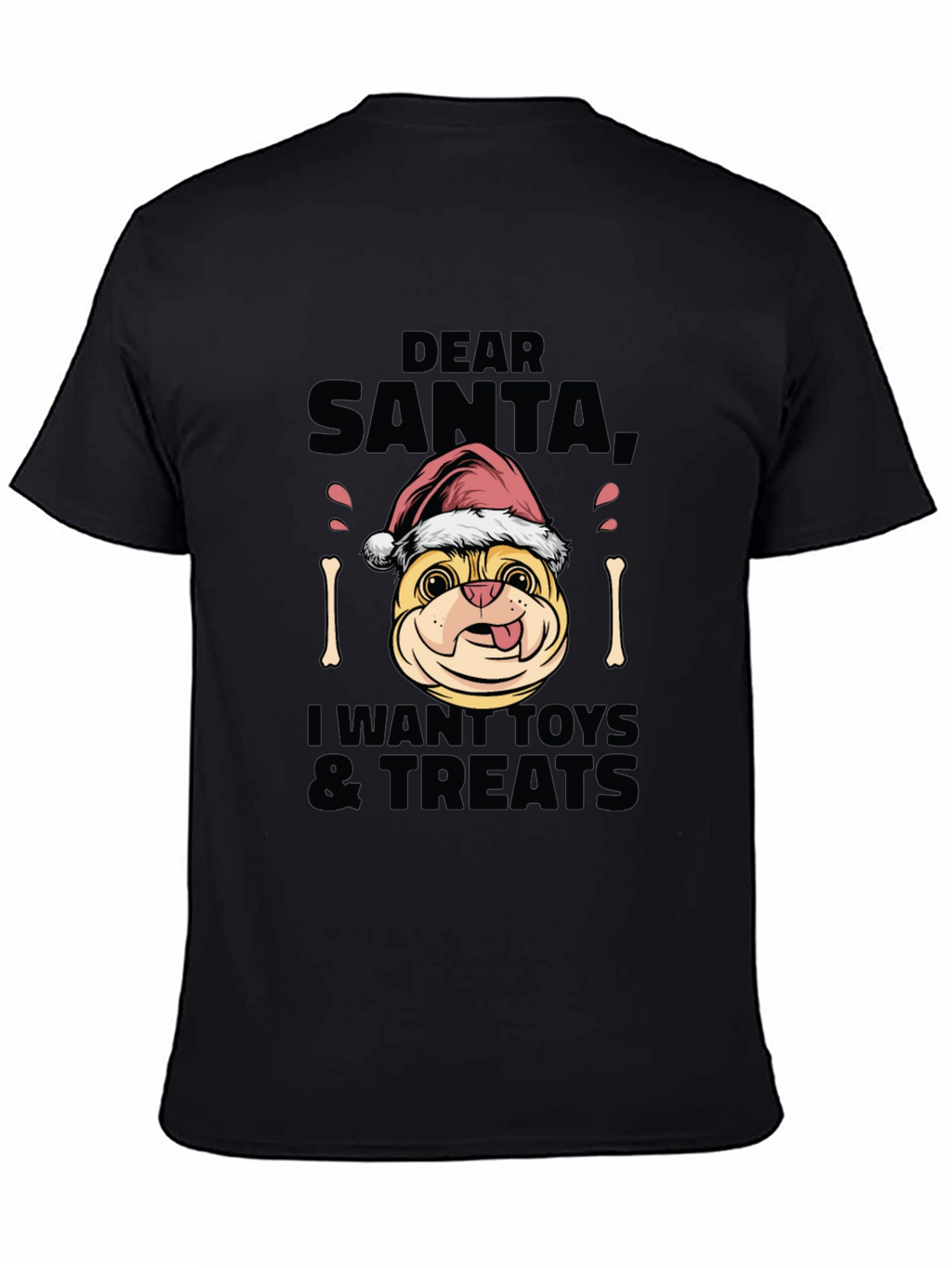 Dear Santa Dog Christmas T-Shirt