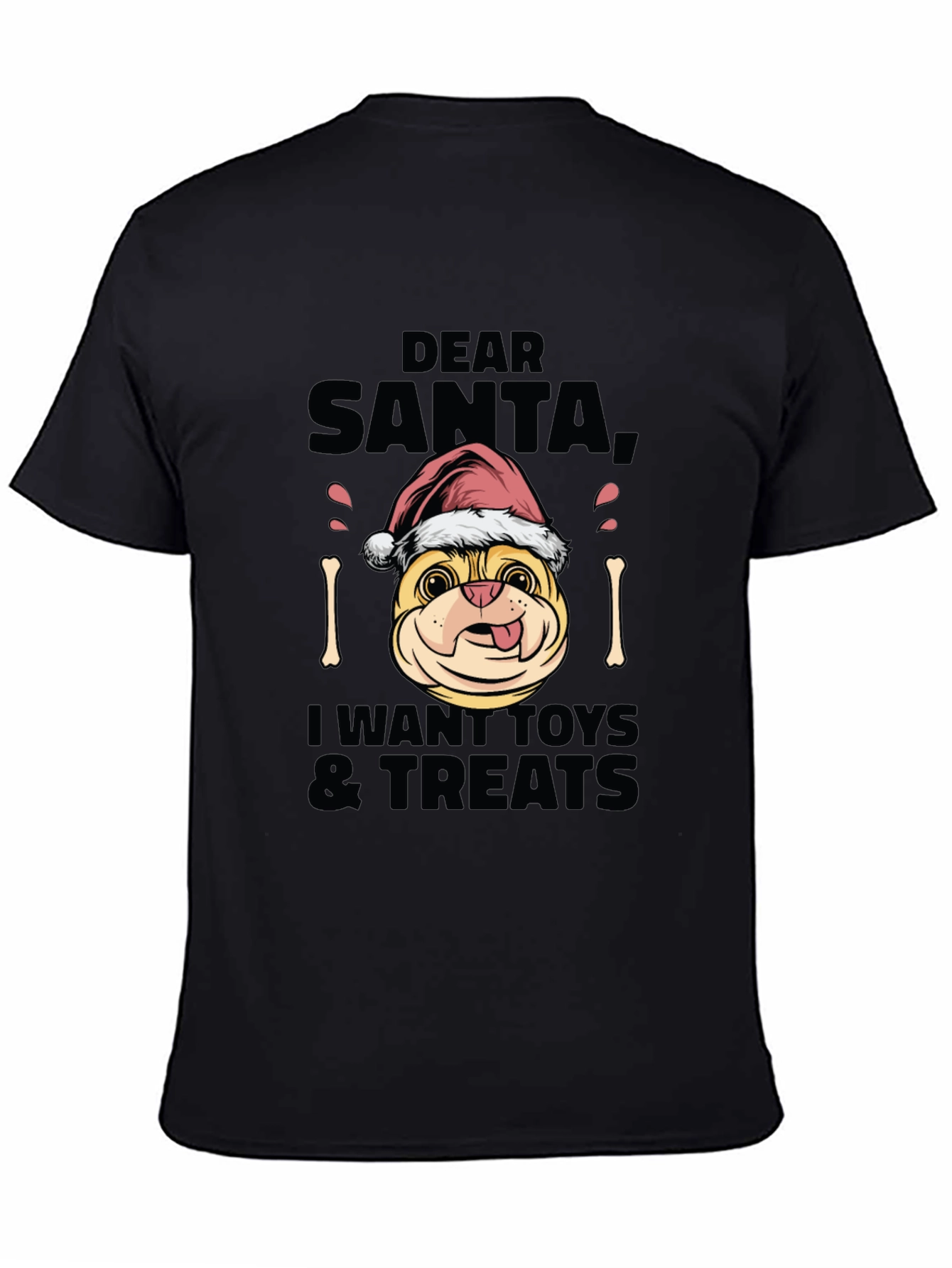 Dear Santa Dog Christmas T-Shirt