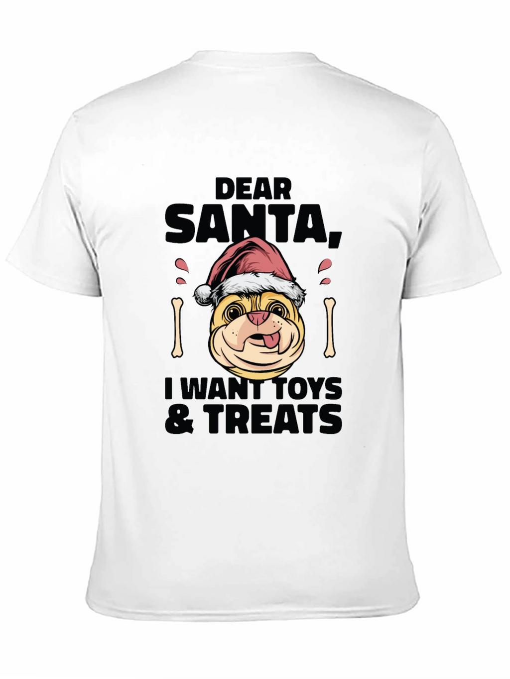 Dear Santa Dog Christmas T-Shirt