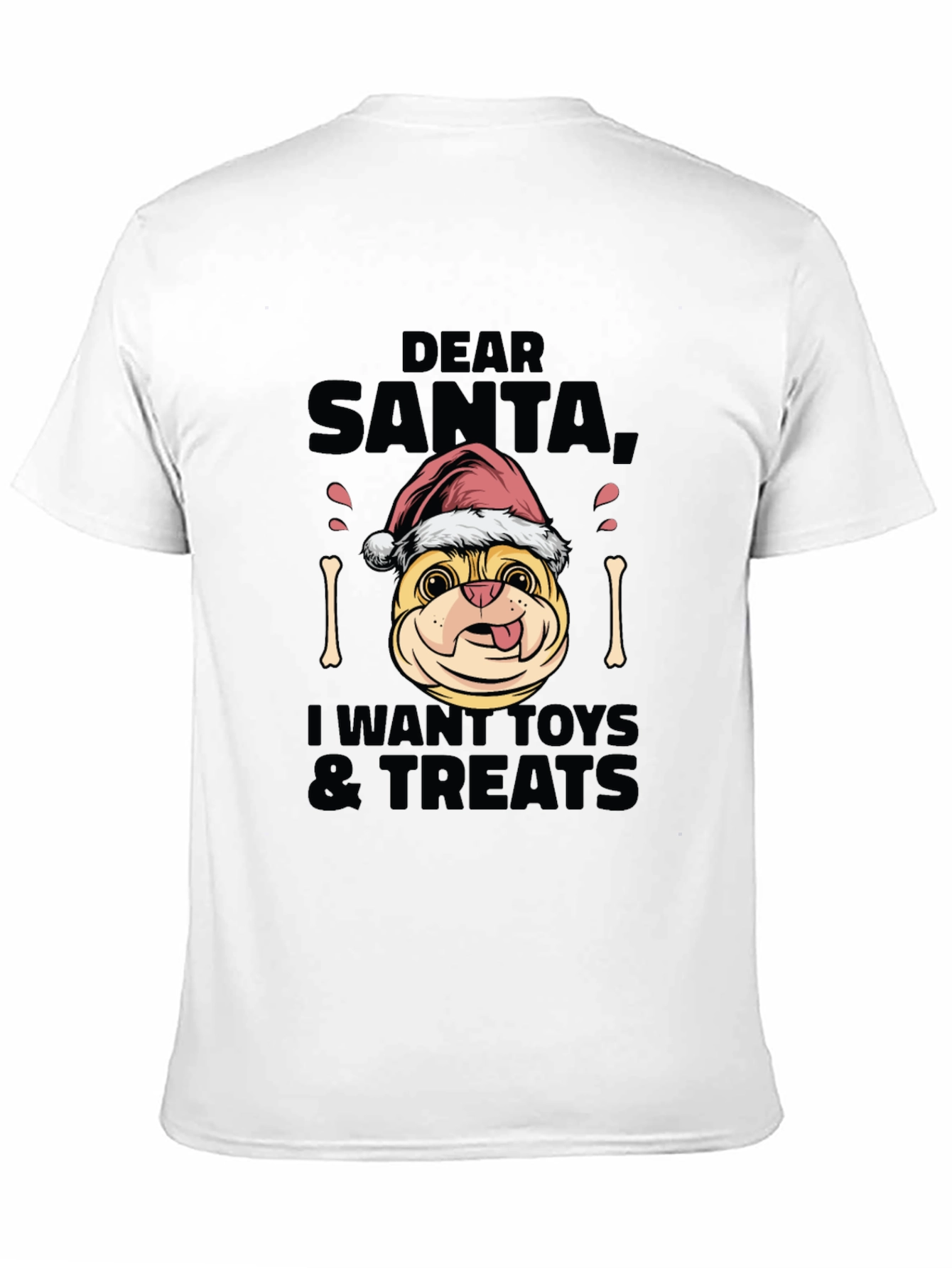 Dear Santa Dog Christmas T-Shirt