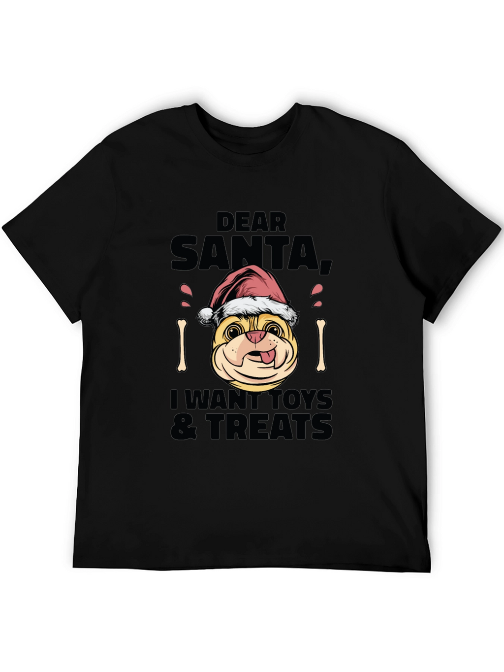 Dear Santa Dog Christmas T-Shirt