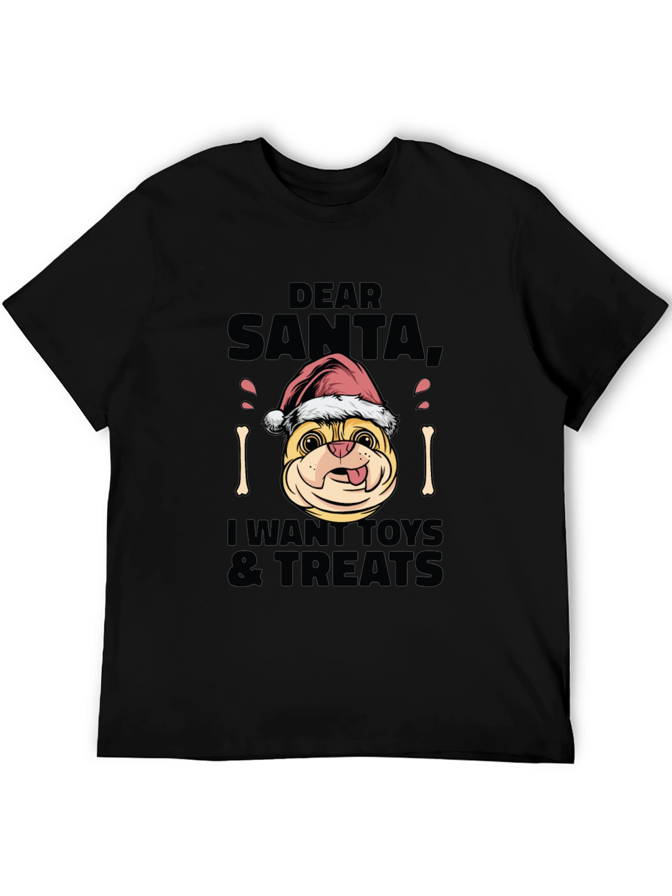 Dear Santa Dog Christmas T-Shirt