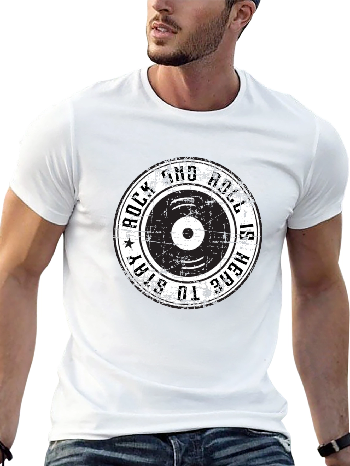 Rock and Roll Here to Stay Graphic Tee