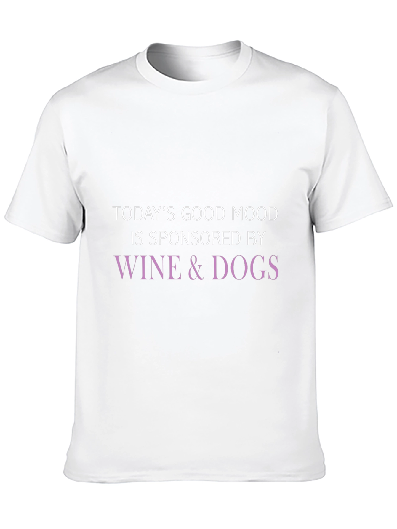 Wine & Dogs Sponsored Good Mood T-Shirt