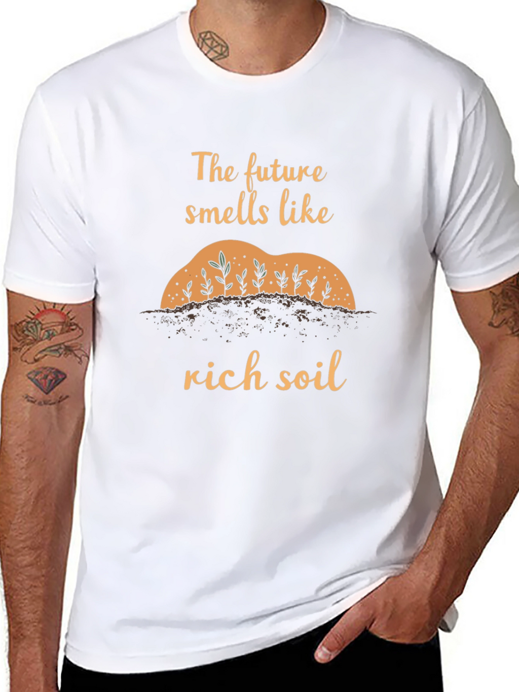 Future Smells Like Rich Soil Graphic Tee