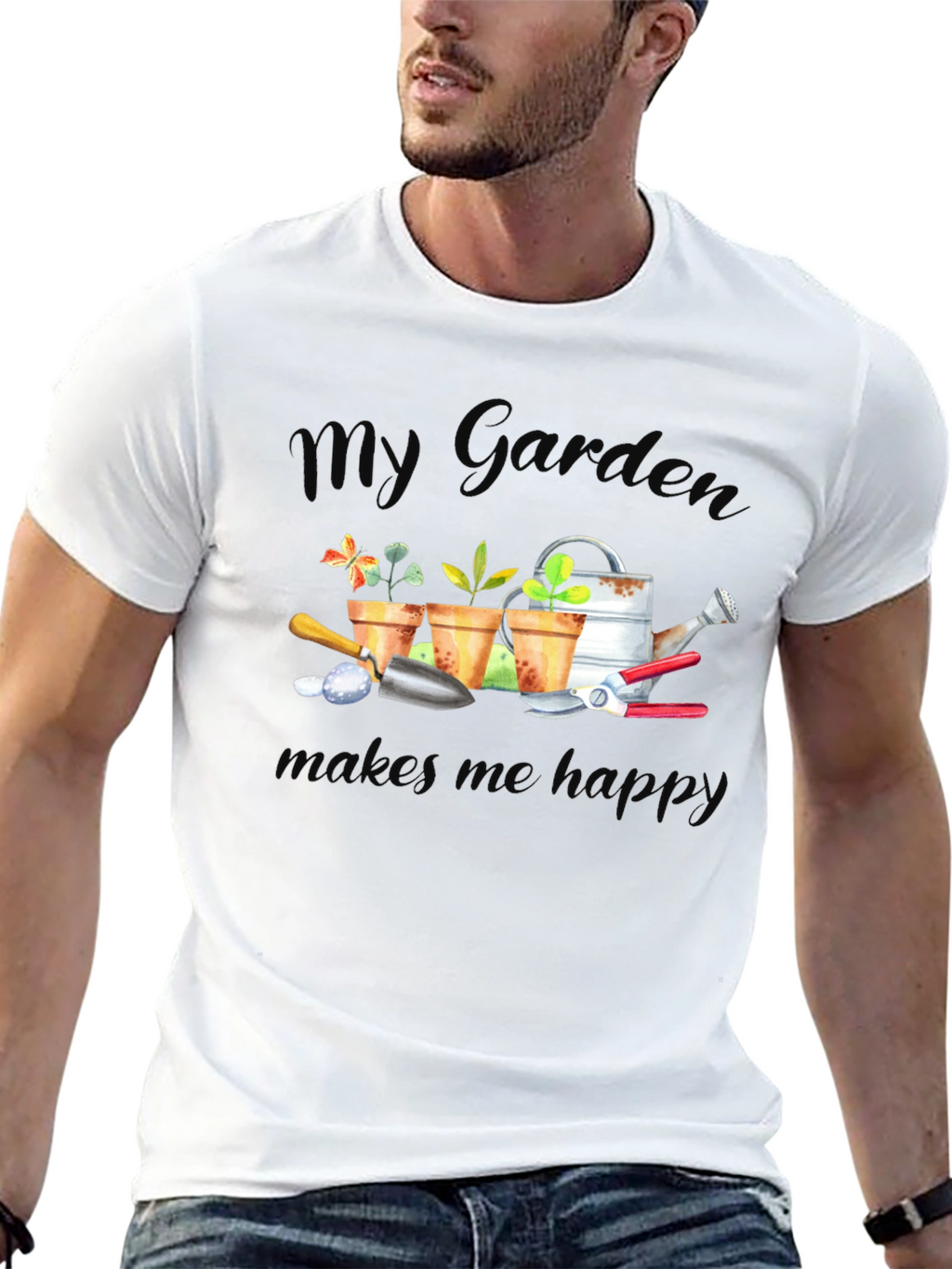 My Garden Makes Me Happy T-Shirt