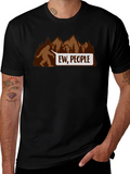 Ew People Bigfoot T-Shirt - Funny Sasquatch Tee
