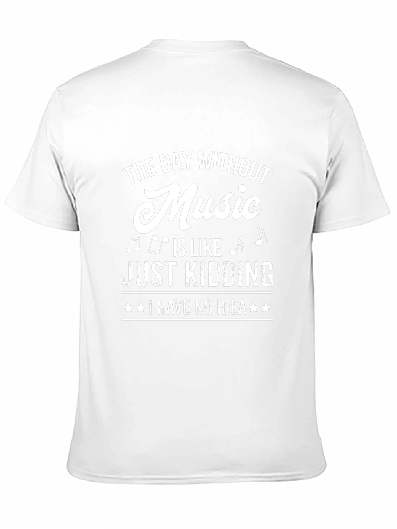 Music Lover Black T-Shirt - Funny Saying