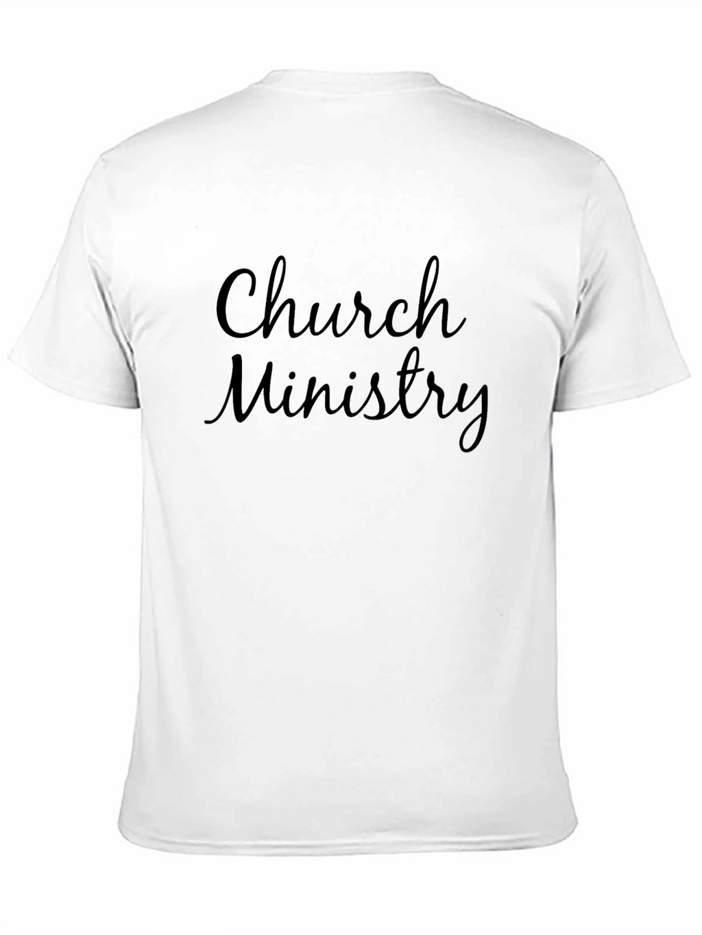 Church Ministry Black T-Shirt
