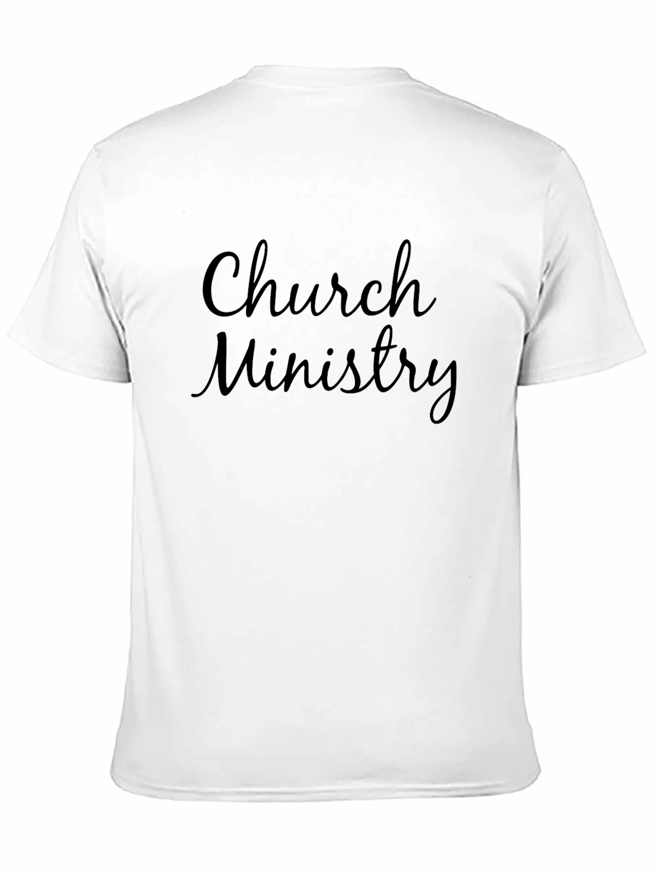 Church Ministry Black T-Shirt