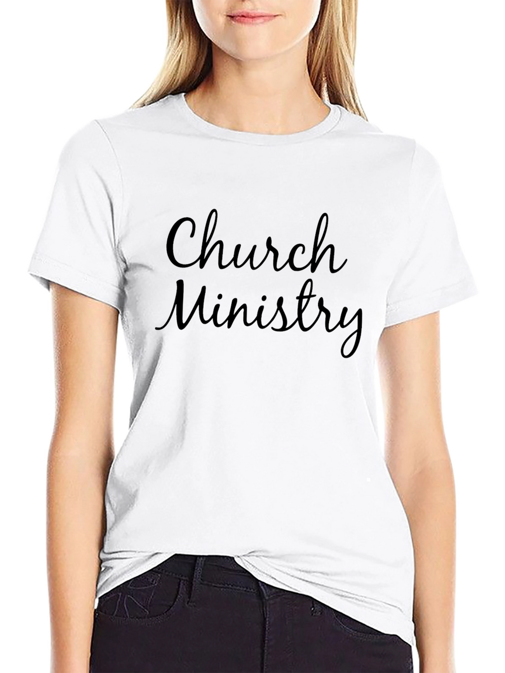 Church Ministry Black T-Shirt