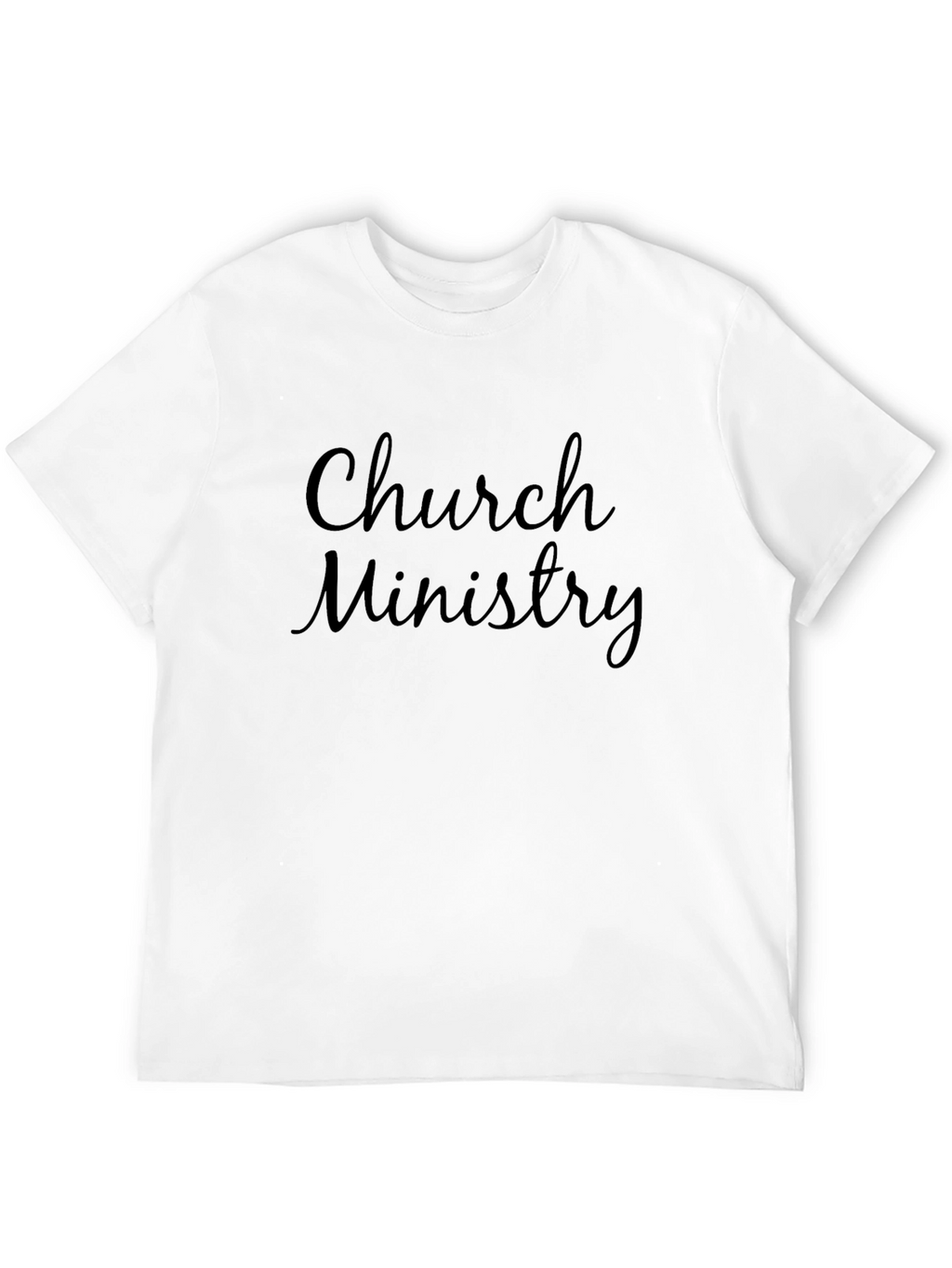 Church Ministry Black T-Shirt