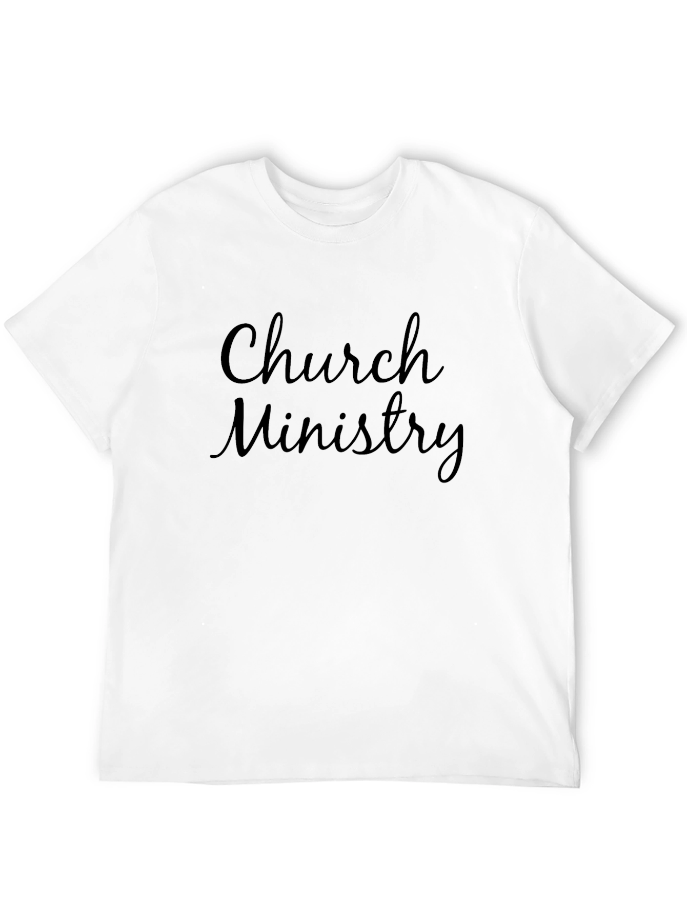 Church Ministry Black T-Shirt