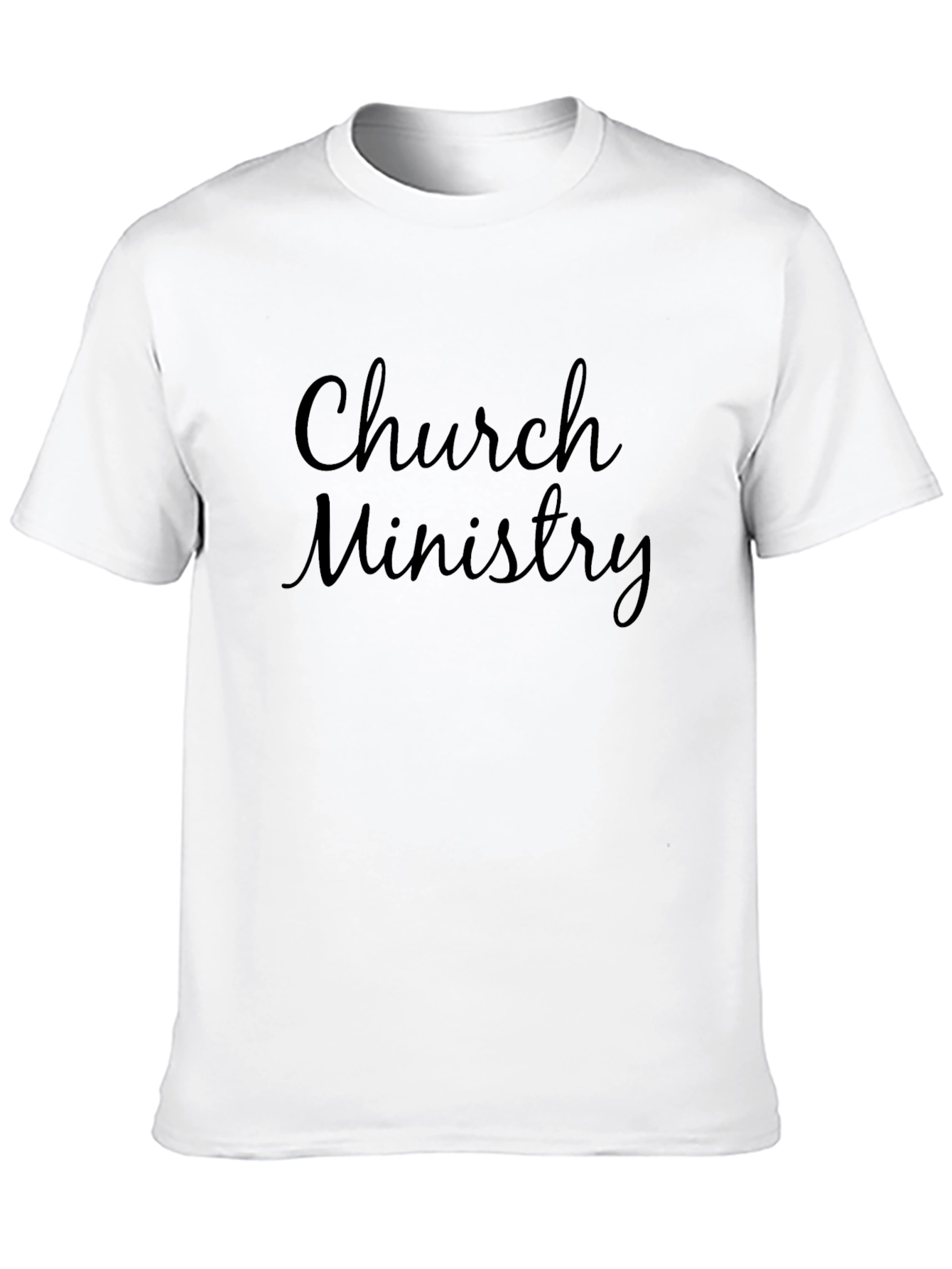 Church Ministry Black T-Shirt