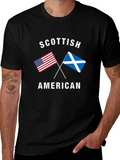 Scottish American Flag T-Shirt