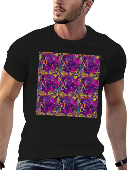 Abstract Graphic Print Tee